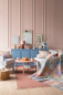 Preview: Tilda Patchwork Stoff Baumwolle - Wallflower - Lauren Blue